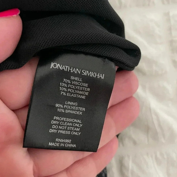 Jonathan Simkhai Edith metallic ruched midi dress - Picture 11 of 12